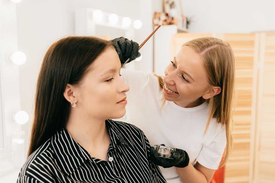 semi permanent makeup eyebrow microblading